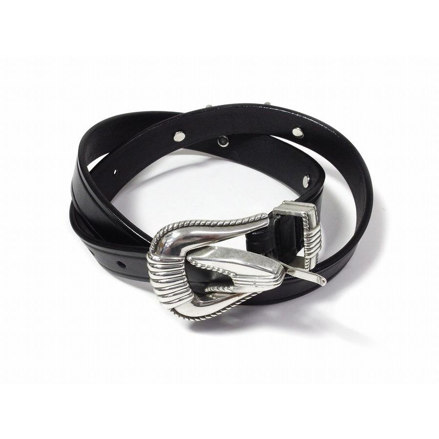 TORY LEATHER BRIDLE LEATHER BELT BLACK 2193 トリーレザー レザー ベルト ブラック アメリカ製