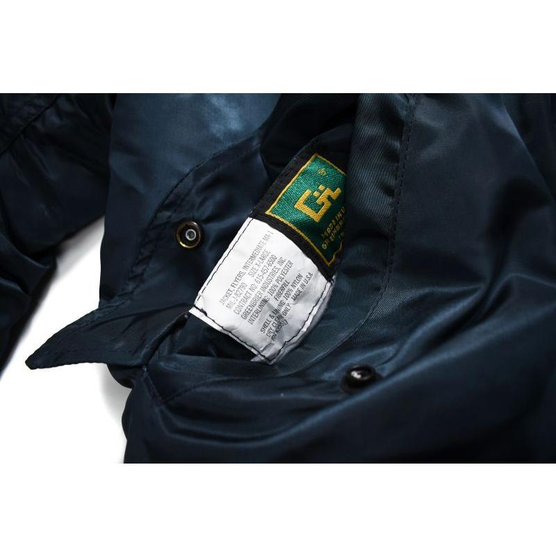 Deadstock GREENBRIER MA-1 Flight Jacket Navy EMAR Zip｜damagedone｜07