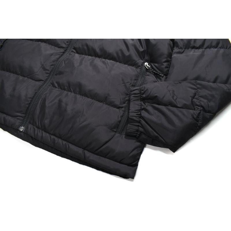 Eddie Bauer Wide Channel Hooded Down Jacket Black エディバウアー 020832303