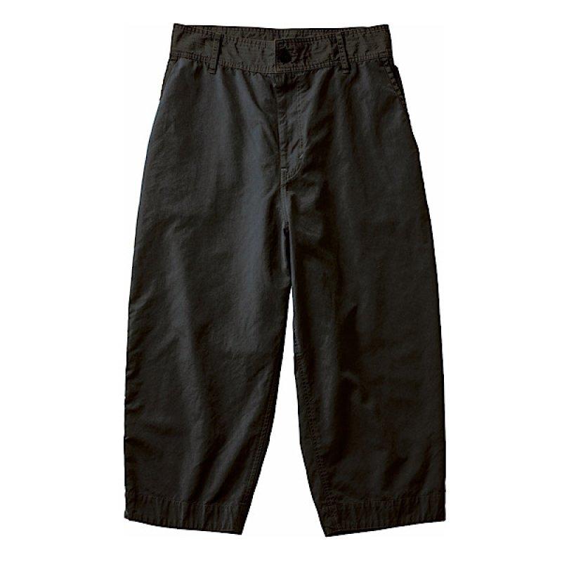 PORTER CLASSIC WEATHER WIDE PANTS BLACK ポータークラシック :03-05656-05