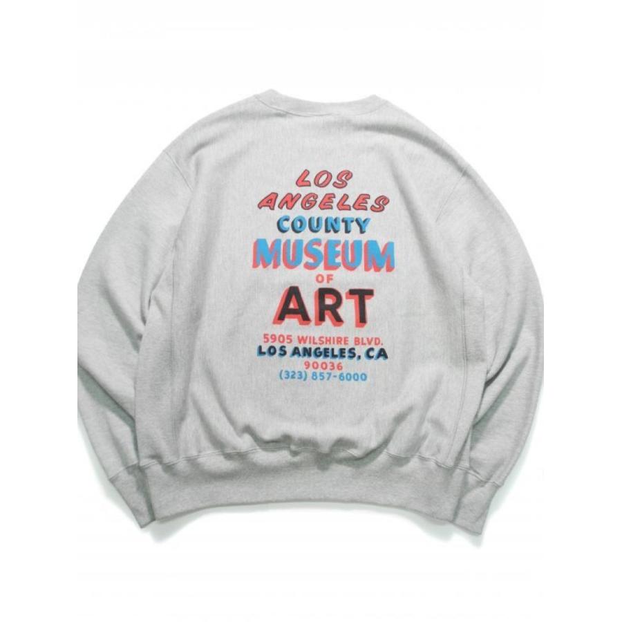 LACMA LOS ANGELES COUNTY MUSEUM OF ART REVERSE WEAVE SWEATSHIRT ラクマ
