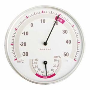 ドリテック O-310WH 温湿度計(ホワイト)家電:健康・美容家電:温度計・湿度計｜damap