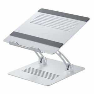 エレコム PCA-LTSFAH20SV ノートPCスタンド アルミ合金 角度高さ無段階調整 シルバーカメラ:カメラ・光学関連製品