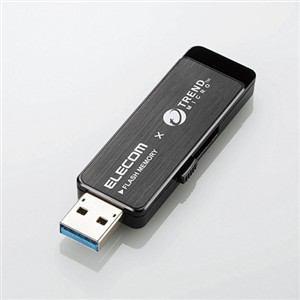 エレコム ウィルス対策USB3.0メモリ(Trend Micro) 8GB MF-TRU308GBKパソコン:フラッシュメモリー:USBメモリー｜damap