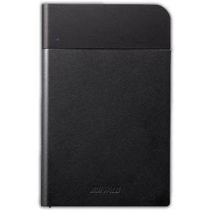 バッファロー ICカード対応MILスペック 耐衝撃ボディー防雨防塵ポータブルHDD ブラック 1TB HD-PZN1.0U3-Bパソコン:ドライブ: