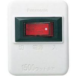 Panasonic スイッチ付タップ(1個口・ホワイト) WHS2001WP家電:生活家電:OAタップ｜damap