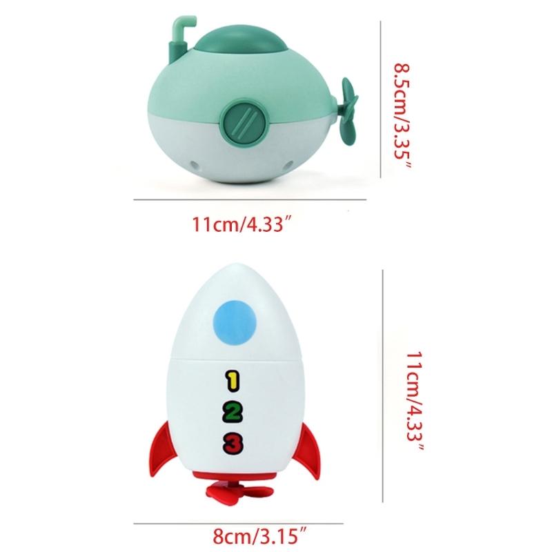 バスルーム バスシャワー 赤ちゃん 仕掛け水泳 子供たちが水を遊ぶかわいい小さな潜水艦 ロケット 入浴 浴槽 おもちゃ 子供用 お風呂おもちゃ Aet だま屋 通販 Yahoo ショッピング