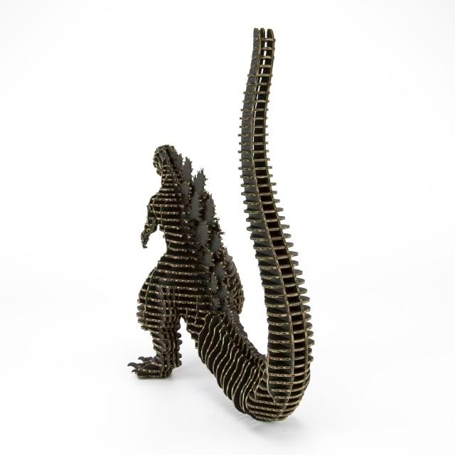 ペーパークラフト ダンボール FLATS 4D ART PUZZLE(フラッツ4Dアート