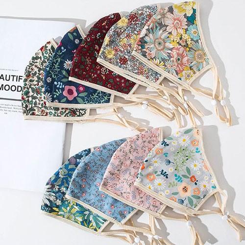 1枚 一年中使える 衛生的な綿生地 韓国製 2重ガーゼ マスク 大人用 花柄 立体 布 可愛い 水洗い おしゃれ 二重ガーゼ 2重ガーゼ 花粉対策 Acc312 Dami 通販 Yahoo ショッピング