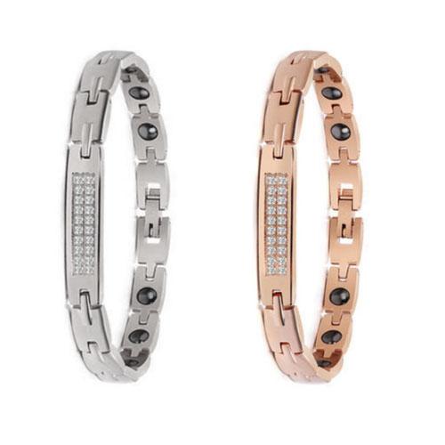 ゲルマニウム ブレスレット レディース ジュエリー  磁気 健康 パワー プレゼント ギフト 性 彼氏 彼女 誕生日 記念日 人気 おしゃれ ギフト ボックス BOX 付き | 