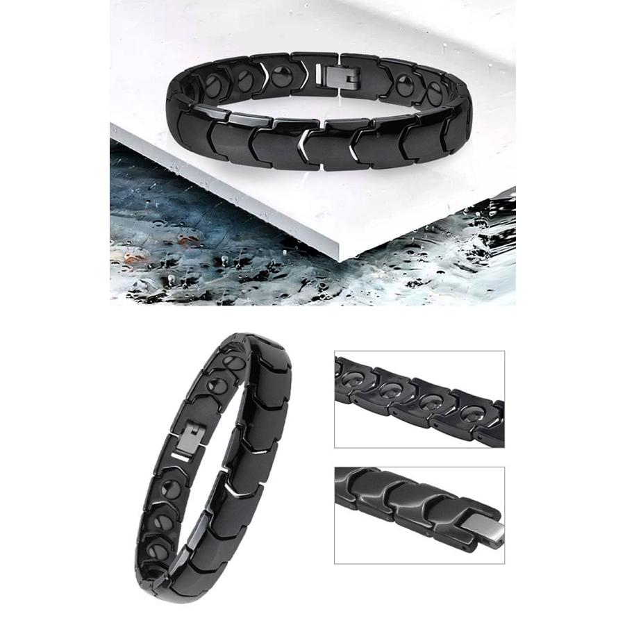 ゲルマニウム ブレスレット メンズ レディース ジュエリー 磁気 男性 おしゃれ 女性 彼氏 彼女 誕生日 記念日 プレゼント 送料無料 ギフト ボックス BOX 付き |  | 01