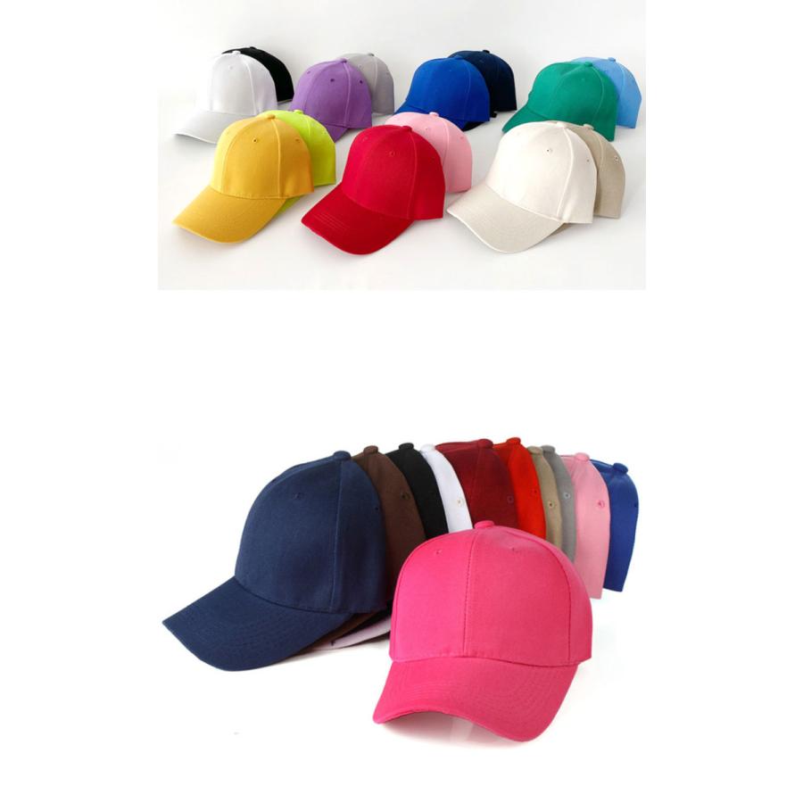 無地 ベースボールキャップ 帽子 メンズ レディース ストリート ローキャップ CAP |  | 02