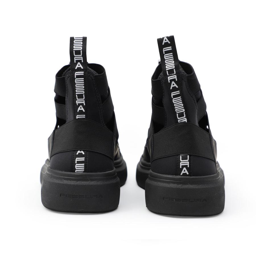 シューズ スニーカー 靴 FESSURA EDGE LYCRA BLACK メンズ レディース