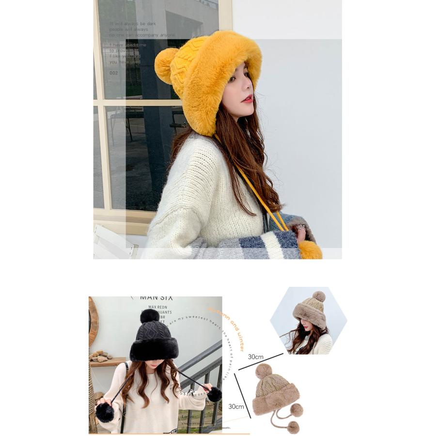 ふわふわ  帽子 ロシア帽子 スキー帽子 防寒用 パイロットキャップ 冬  レディース キャップ レディース ハット 可愛い エスキモー アウトドア |  | 01
