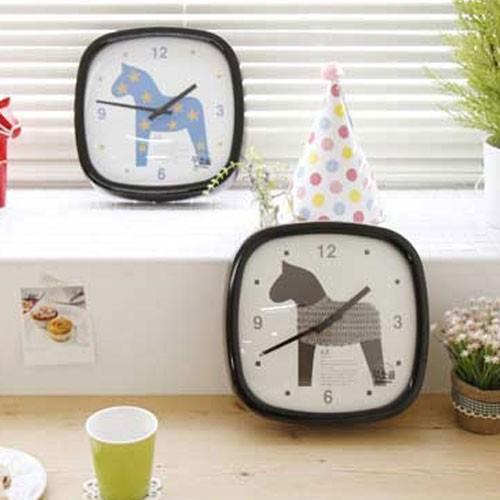 キャラクター時計 壁掛け時計 馬のモチーフが美しい壁掛け時計 時計 韓国雑貨 インテリア ギフトギフト プレゼント プレゼント Itt 0003 Dami 通販 Yahoo ショッピング