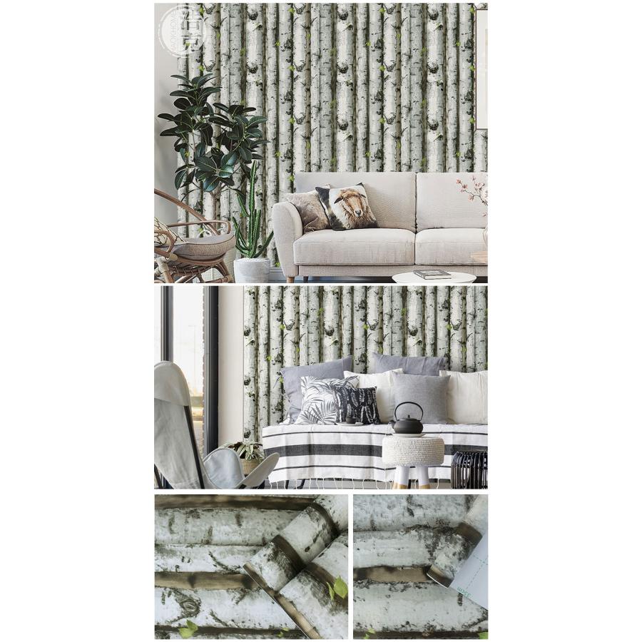 壁紙 木目 のり付き 巾 45cm 1m単位 ビンテージウッド 壁紙で部屋をおしゃれ かっこいいインテリアに 茶色 ブラウン サンゲツやリリカラの 天井をDIY リフォーム |  | 12