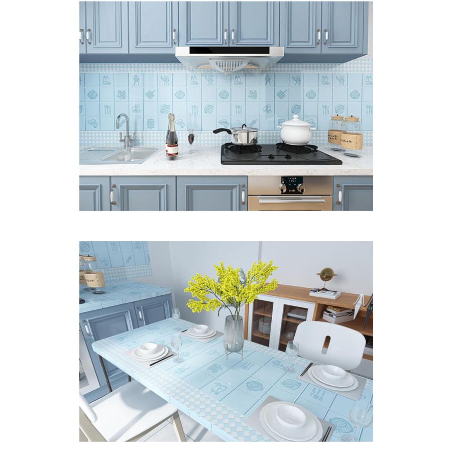 キッチンシート 耐熱 60cmX5ｍ キッチン リメイクシート 壁 シール 耐熱 壁紙 防水 タイルシール タイルシート モザイクタイル モロッカン ドリーム ステッカー |  | 01