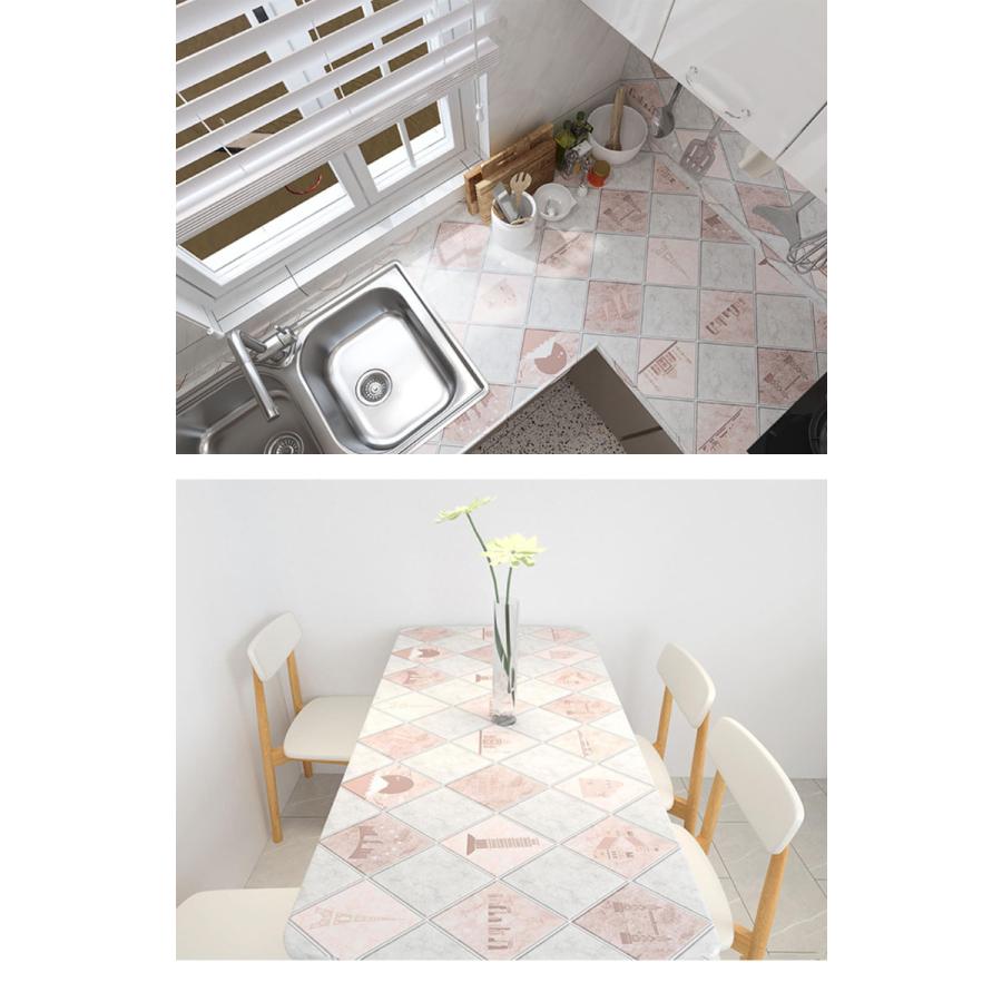 キッチンシート 耐熱 60cmX5ｍ キッチン リメイクシート 壁 シール 耐熱 壁紙 防水 タイルシール タイルシート モザイクタイル モロッカン ドリーム ステッカー |  | 02