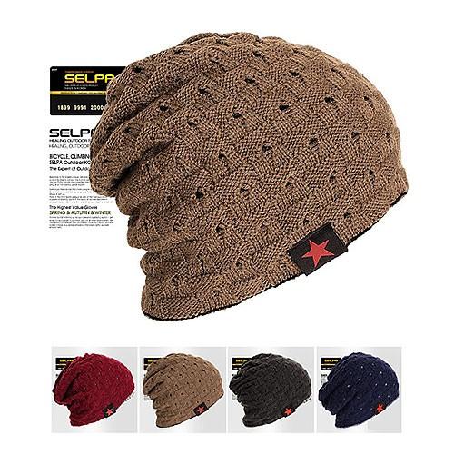 SELPA ニットキャップ ニット帽 ワッチキャップ ビーニーニット メンズ レディース ビーニー帽 ネイビー ブラック グレー | 