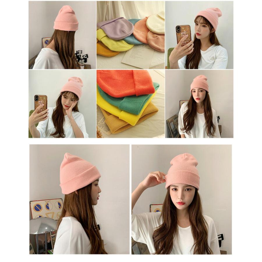 30色 ニット帽 カラフル 帽子 キャップ シンプル ビーニーニット メンズ ブランド ニット帽 ヒップホップ ダンス レディース hiphop cap ダンス |  | 05