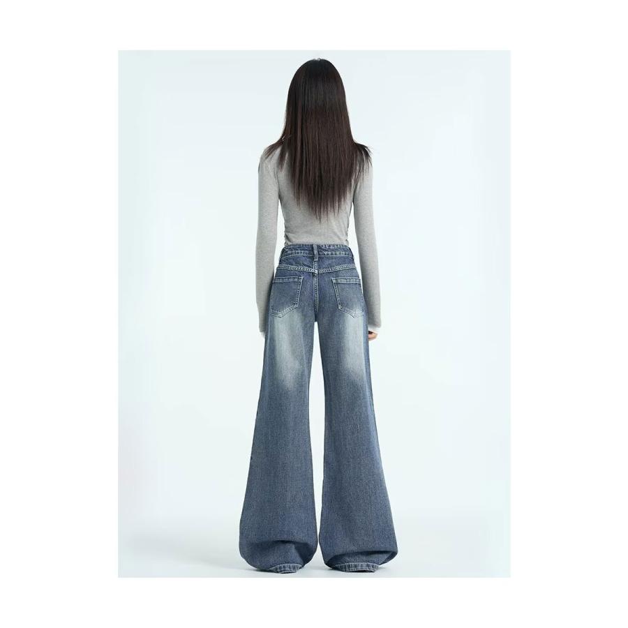 ストレッチ デニムパンツ レディース デニム ボトムス ゆったり 春 冬 秋 大きい サイズ 小さい フルレングス 美脚 脚長 カジュアル おしゃれ |  | 03