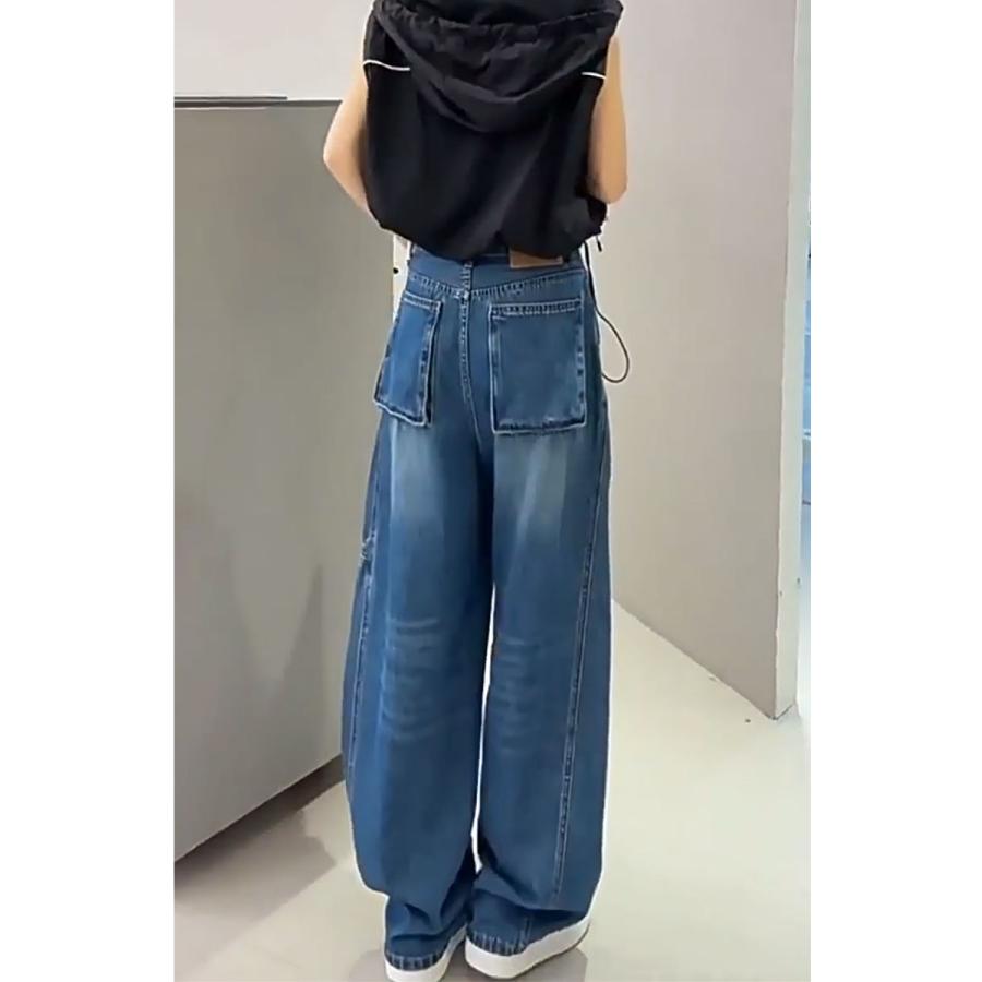 ストレッチ デニムパンツ レディース デニム ボトムス ゆったり すっきり 春 冬 秋フルレングス 美脚 脚長 きれいめカジュアル おしゃれ |  | 02