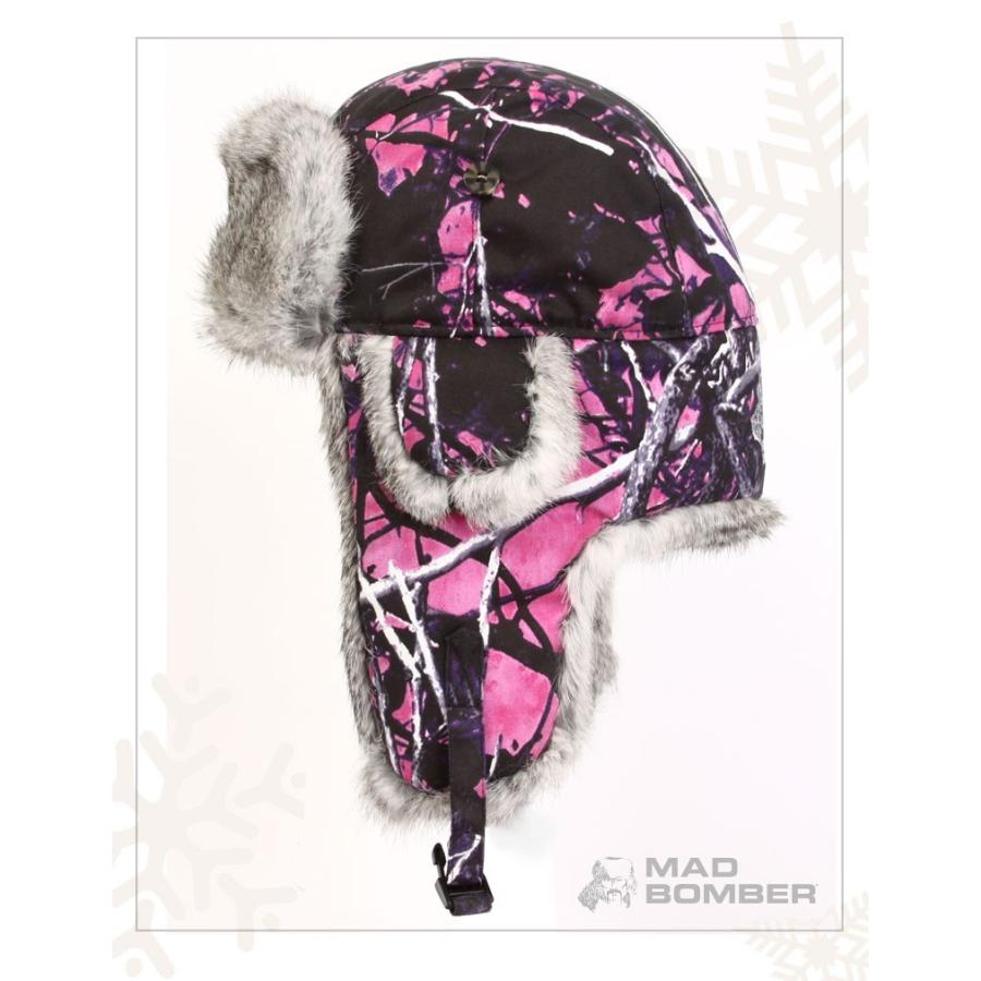 304MUD ロシア ハット ラビットファー100％ 帽子 スキー　ボンバーハット パイロットキャップ 毛皮 キャップ レディース メンズ 耳あて付き 子供サイズ キッズ |  | 03