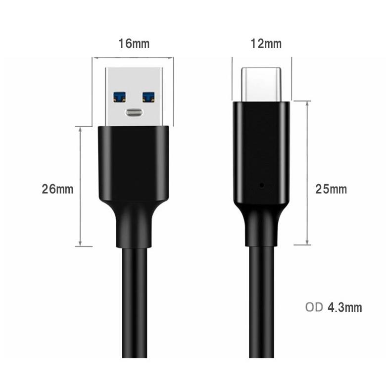 USB-Type-C 充電ケーブル 0.5m 1m 急速充電 USB3.0 変換 タイプc android Xperia Galaxy モバイルバッテリー対応 シルバーグレー 高速 USB Type-C C データ転送 |  | 04