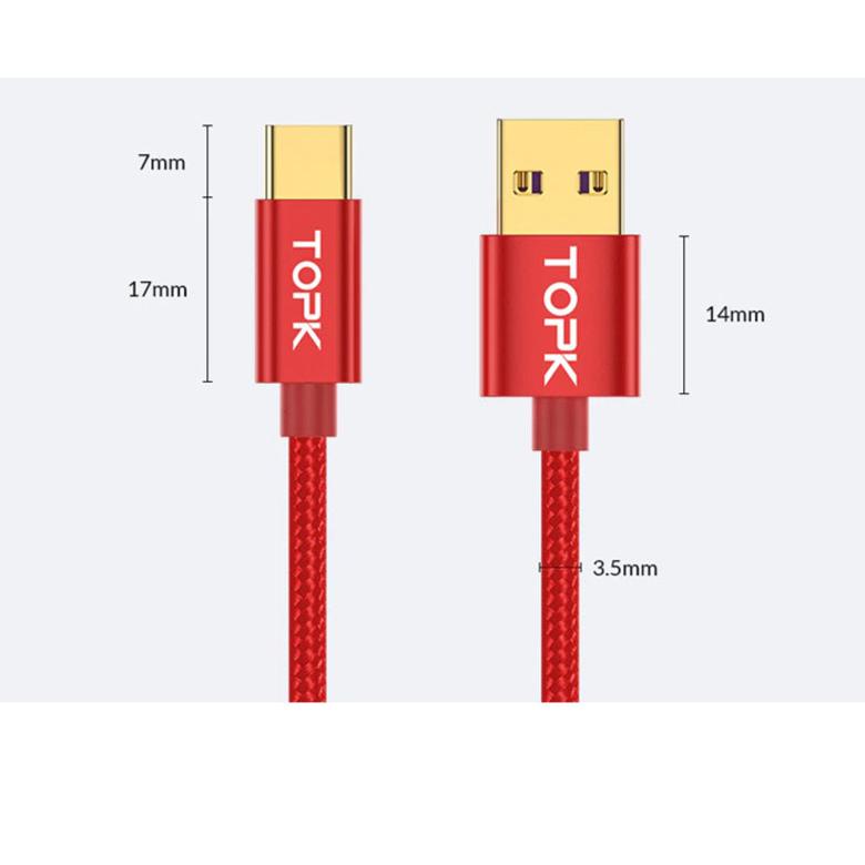 TOPK type-c ケーブル USB 1m Type C ケーブル 5A 急速充電 USB-Type-C 充電ケーブル 1m USB-C Xperia Galaxy iPad Pro MacBook switch モバイルバッテリー対応 |  | 06