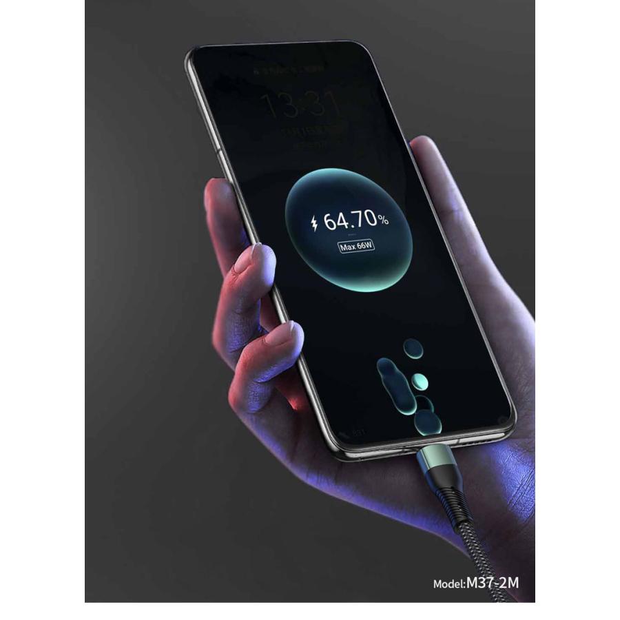 3in1 6A 充電器ケーブル USBケーブル iPhoneケーブル Type-cケーブル Microケーブル 急速充電 ケーブル micro usb type−c 1.2m Android 充電ケーブル |  | 02