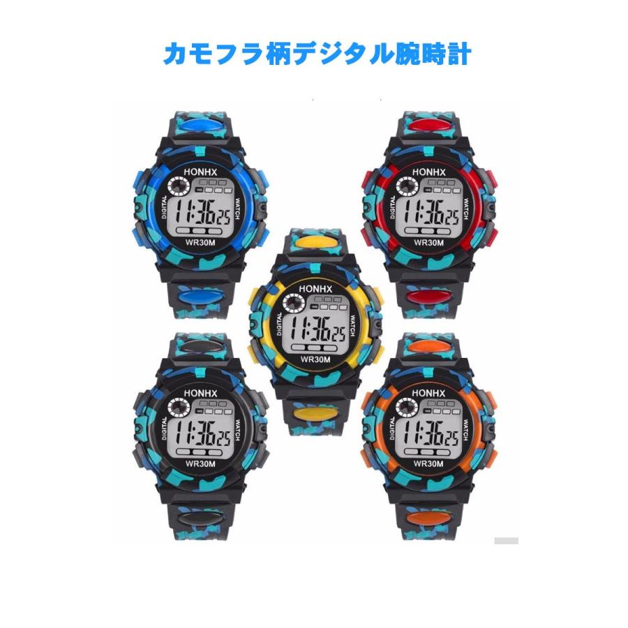 腕時計 スポーツ 子供用腕時計 Led7色 デジタル スポーツウォッチ 男の子 女の子 小学生 低学年 小学校 キッズ 卒業 入学 進学 Tokei064 Dami 通販 Yahoo ショッピング