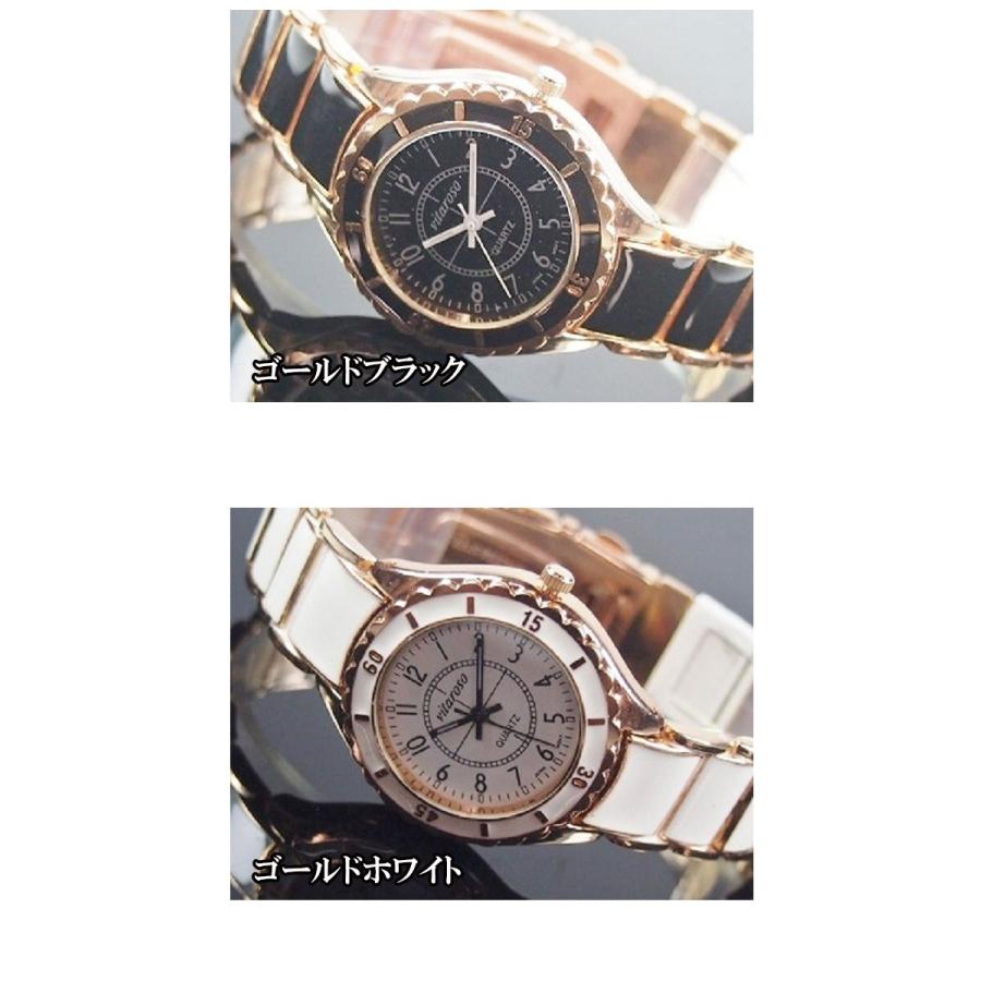VITAROSOメンズ腕時計　メタルウォッチ　日本製ムーブメント レディース 生活防水｜dami｜03