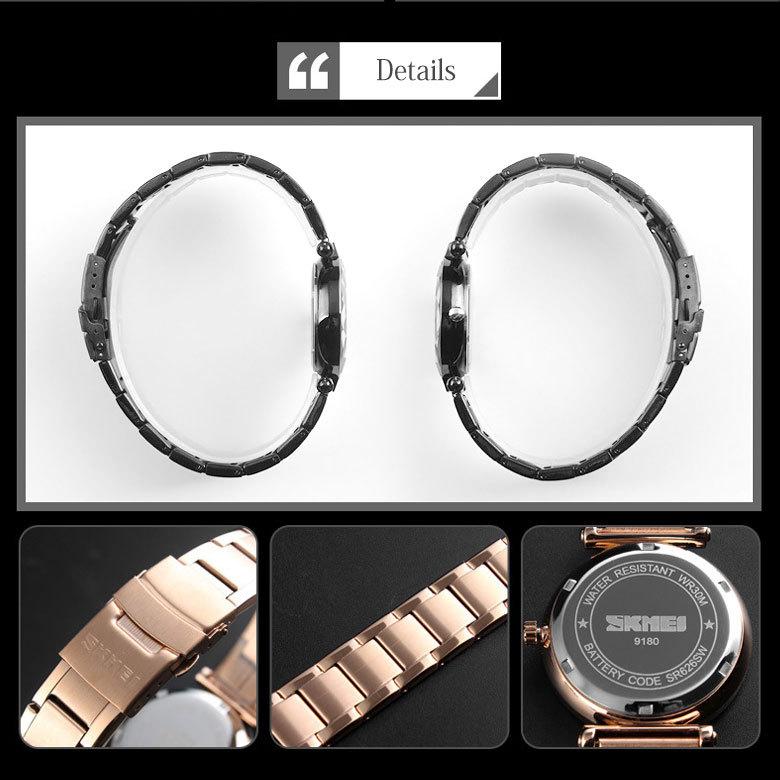 SKMEI レディースウォッチ 女性 腕時計 時計 メタルウォッチ 日本製ムーブメント  カジュアル レディース腕時計 かわいい おしゃれ 高校生 ギフト 誕生日 入社 |  | 08