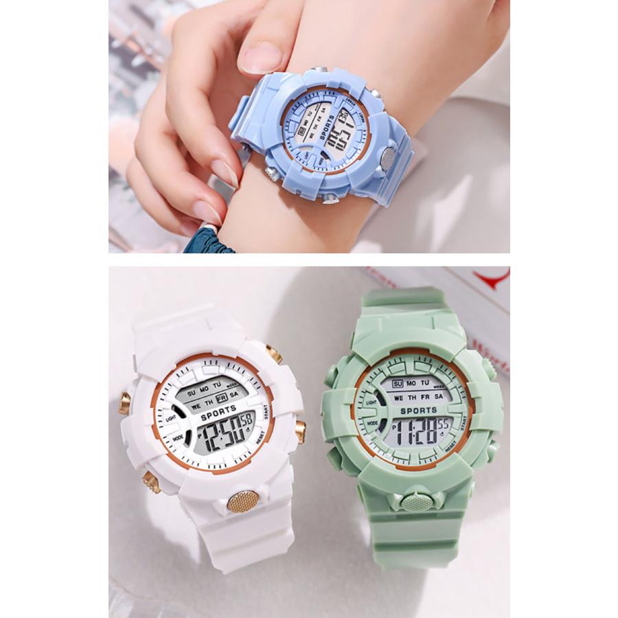 レディース ウォッチ 女性 腕時計 時計 デジタルウォッチ
