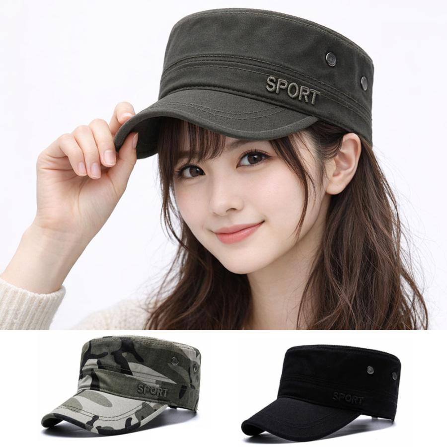 迷彩 ワークキャップ レディースキャップ メンズキャップ 春 夏 秋 冬 オールシーズン 帽子 スナップバックキャップ CAP 男女兼用 帽子　ブラック | 