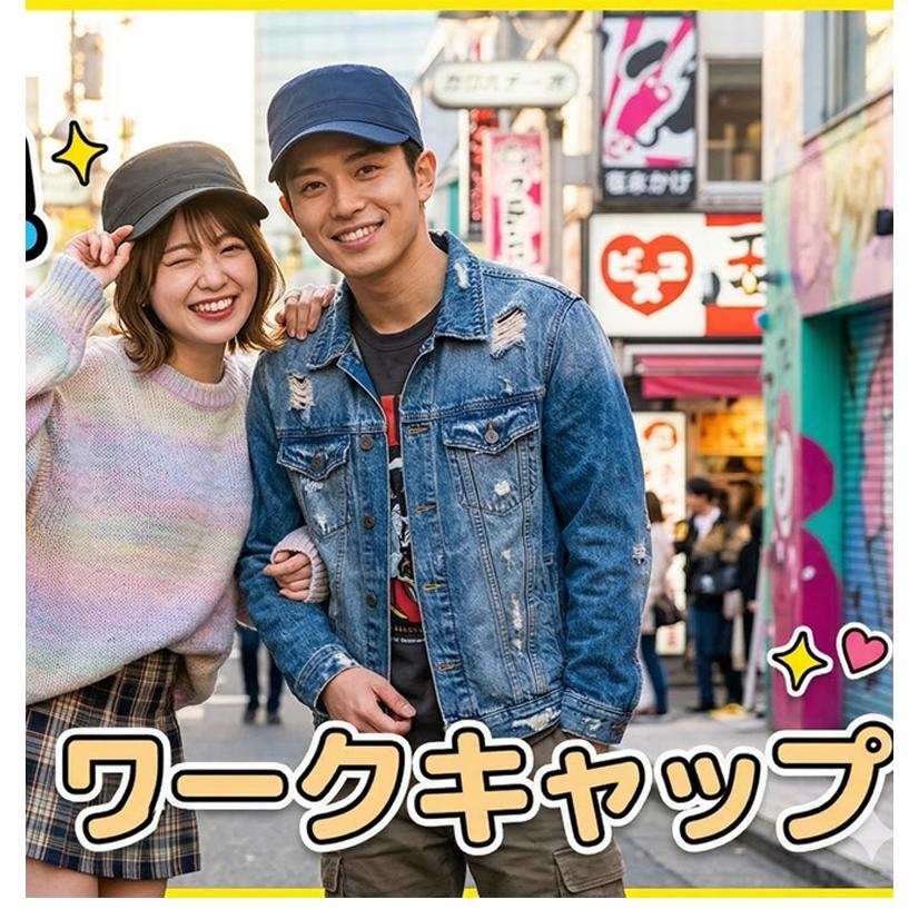 ワークキャップ メンズ レディース ブラック 帽子 キャップ 春 夏 秋 冬 オールシーズン レディースワークキャップ カジュアル XL ビックサイズ |  | 06
