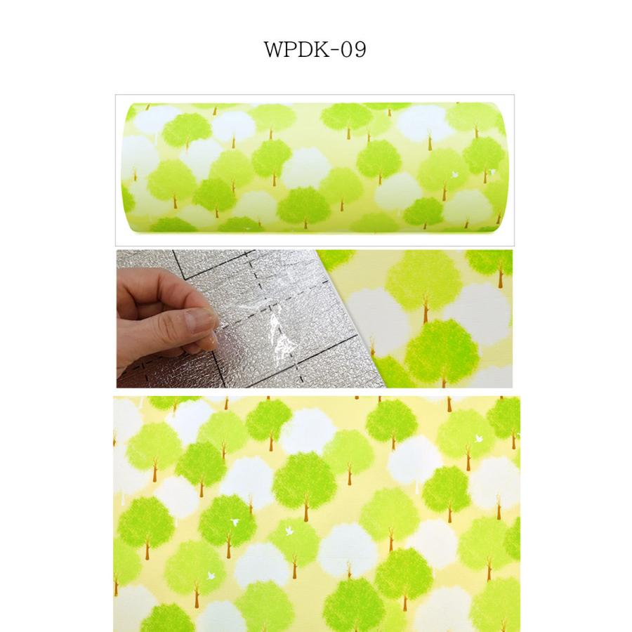 壁紙 クッションシート 1m X 1m 厚さ5mm 断熱 アルミ 壁紙シール のり付き リメイクシート アルミシート 保冷保温効果 結露防止 カビ防止 吸音 子供部屋 |  | 11