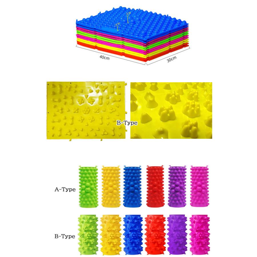 足つぼ マット 足もみ健康 足裏 マッサージ 足ツボ リラックス マッサージ用品 ツボ押し キッチンマット 足つぼ健康マット 冷え性 対策 予防 足 むくみ 解消 |  | 06