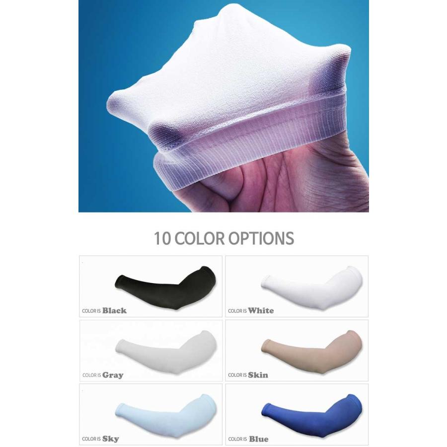 無縫製 アームカバー 腕カバー  スポーツ ロング メンズ レディース UVカット 夏 スポーツウエア 紫外線対策 |  | 03