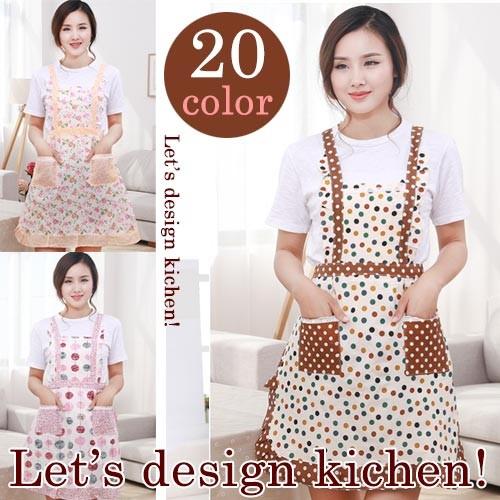 かわいいエプロン ワークエプロン 母の日 可愛い ギフト ショート丈 花柄 モダン デザイン フィンランド ヘルシンキ かわいい ワンピース おしゃれ Za116 Dami 通販 Yahoo ショッピング