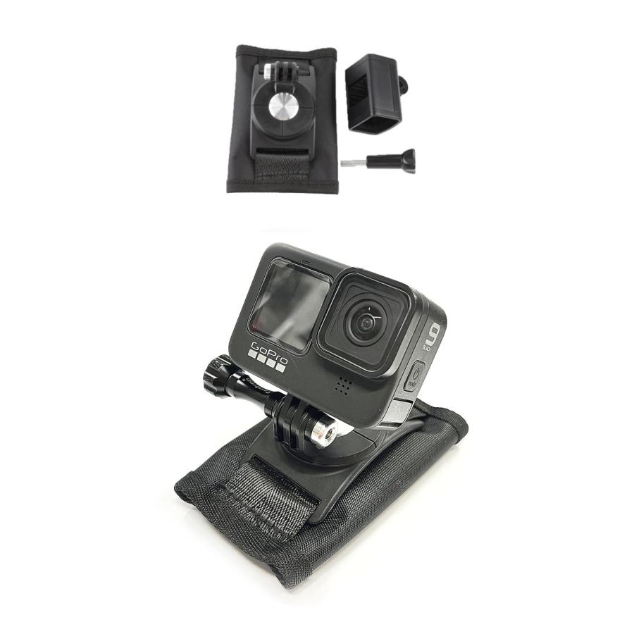 GoPro Pocket 4用 3用 2用ゴープロ アクセサリー gopro バックパックマウント カメラマウント マウントホルダー カメラ固定 DJI OSMO Action Gopro |  | 03