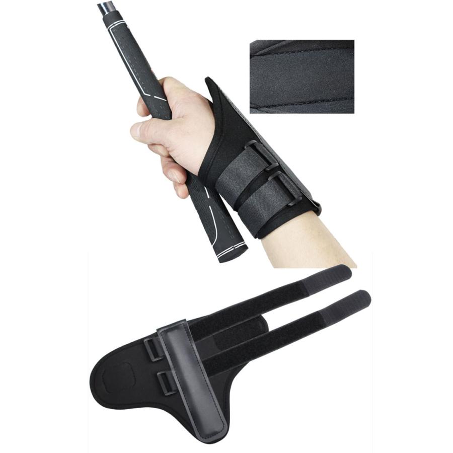 ゴルフ練習器具 スイング矯正 ゴルフトレーニングスイング補正用ゴルフリストブレース ゴルフスイングトレーナー  手首の折れ防止  右 左打ち共通 |  | 06