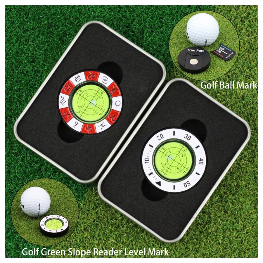 水平器付 マーカー ゴルフマーカー 水平器マーカー ゴルフ マーカー 水平器 ゴルフ用品 ボール 傾斜 スポーツ用品 グッズ | 