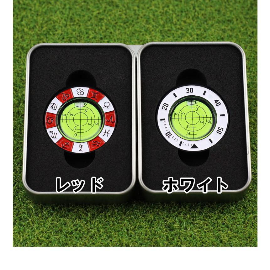 水平器付 マーカー ゴルフマーカー 水平器マーカー ゴルフ マーカー 水平器 ゴルフ用品 ボール 傾斜 スポーツ用品 グッズ |  | 04