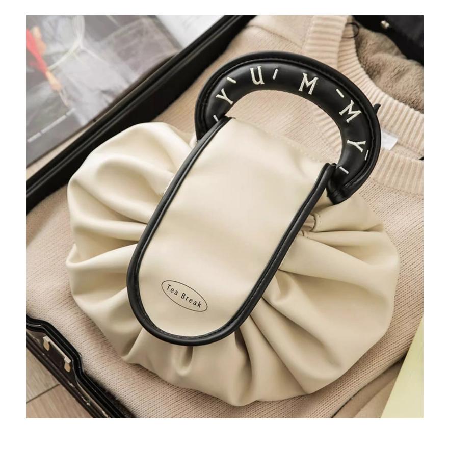 化粧ポーチ 巾着型 メイクポーチ コスメポーチ レディース 女性 大容量 収 トラベルポーチ 可愛い おしゃれ 便利 旅行 出張 外出 お出掛け 普段使い 婦人 |  | 06