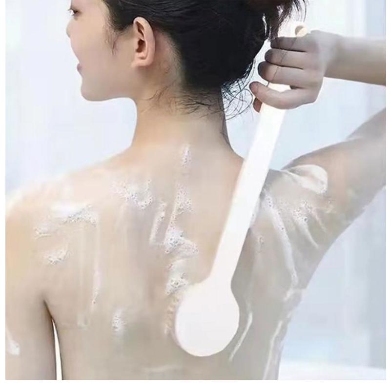 ボディブラシ シャワーブラシ 背中洗いブラシ 臭わない 35cm 背中 に届きやすい 柔らかい素材で快適マッサージ 入浴 お風呂 バス用品 全身 体洗い |  | 03