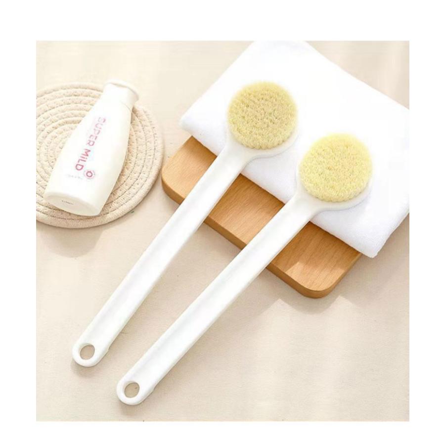 ボディブラシ シャワーブラシ 背中洗いブラシ 臭わない 35cm 背中 に届きやすい 柔らかい素材で快適マッサージ 入浴 お風呂 バス用品 全身 体洗い |  | 05