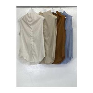 MURRAL STRETCH SHEER SLEEVLESS TOP ミューラル ストレッチ シアー