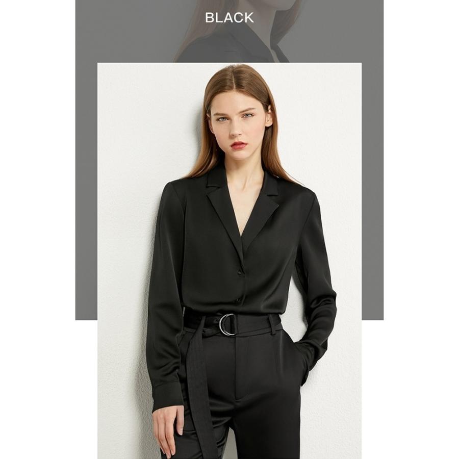 サテン セットアップ シャツ クロップド パンツ スーツ オフィス 通勤 Ol レディース 1003 Chifonsu Damon S 通販 Yahoo ショッピング