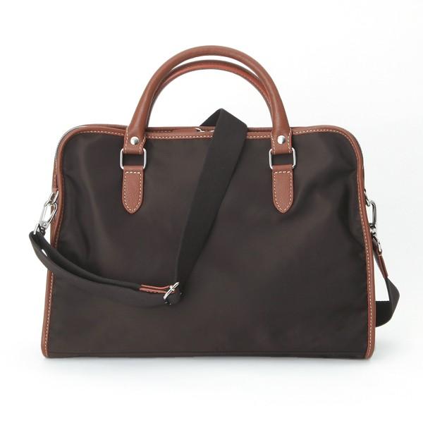 ステファノマーノ ビジネスバッグ 2way レザー A4収納 ダークブラウン ステファノマーノ ビジネスバッグ 2way レザー A4収納 ダークブラウン